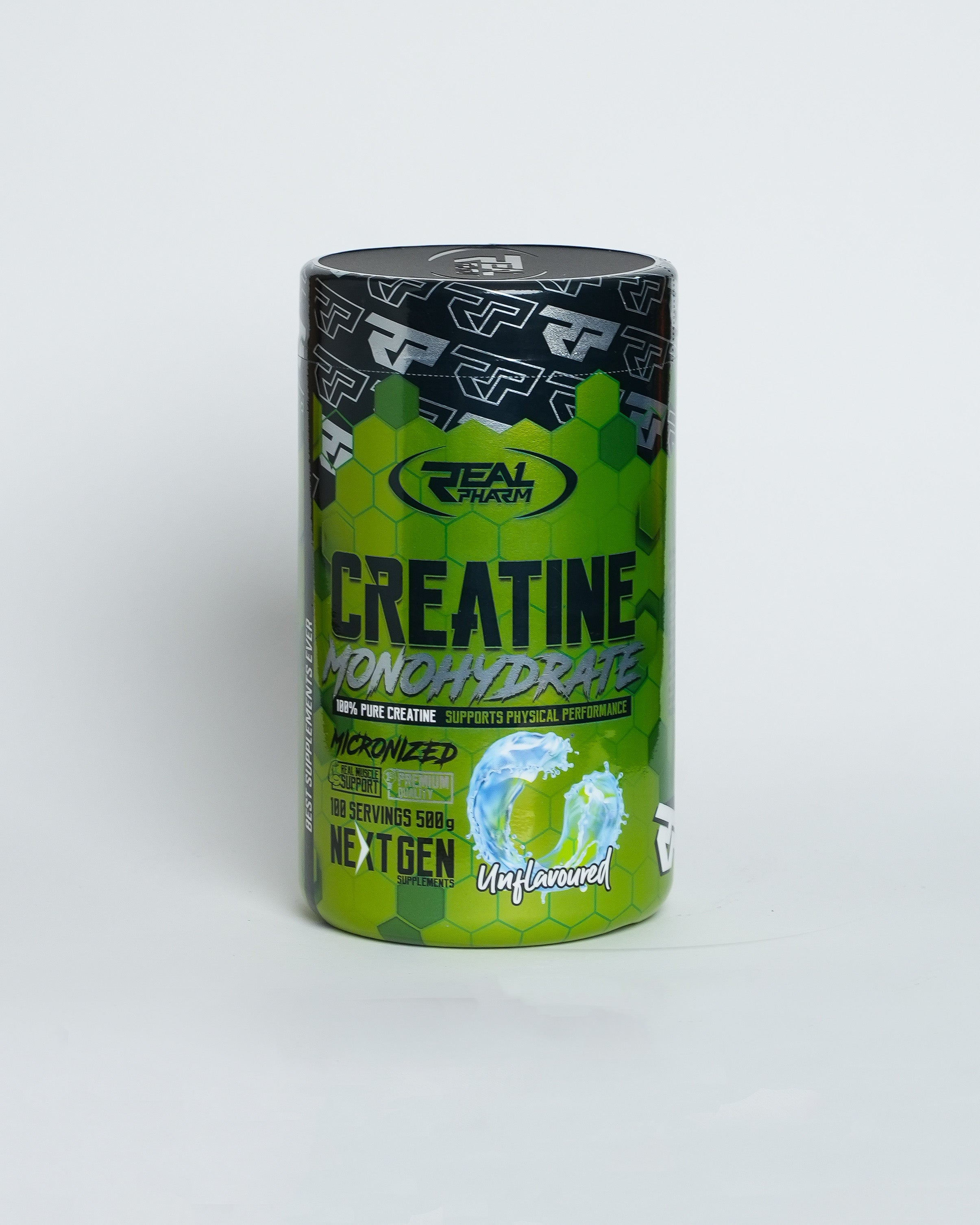 Real Pharm Creatine Monohydrate – 500g | Unflavored Powder