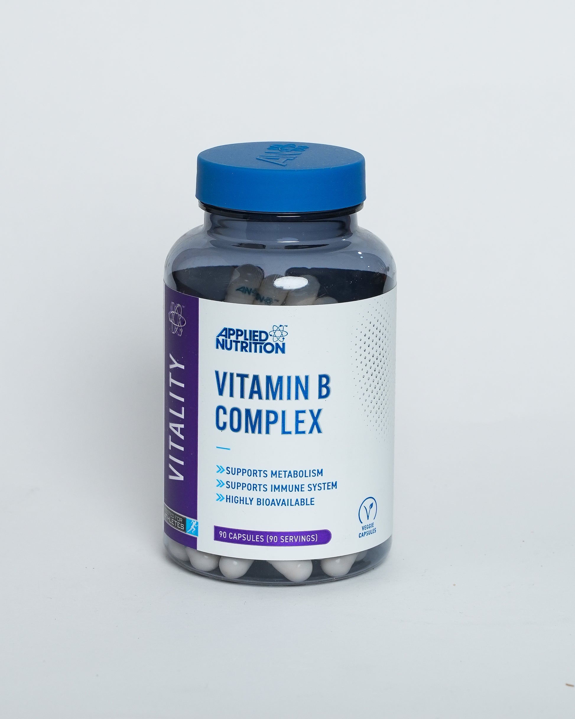 Applied Nutrition Vitamin B Complex – Daily B-Vitamin Supplement Capsules