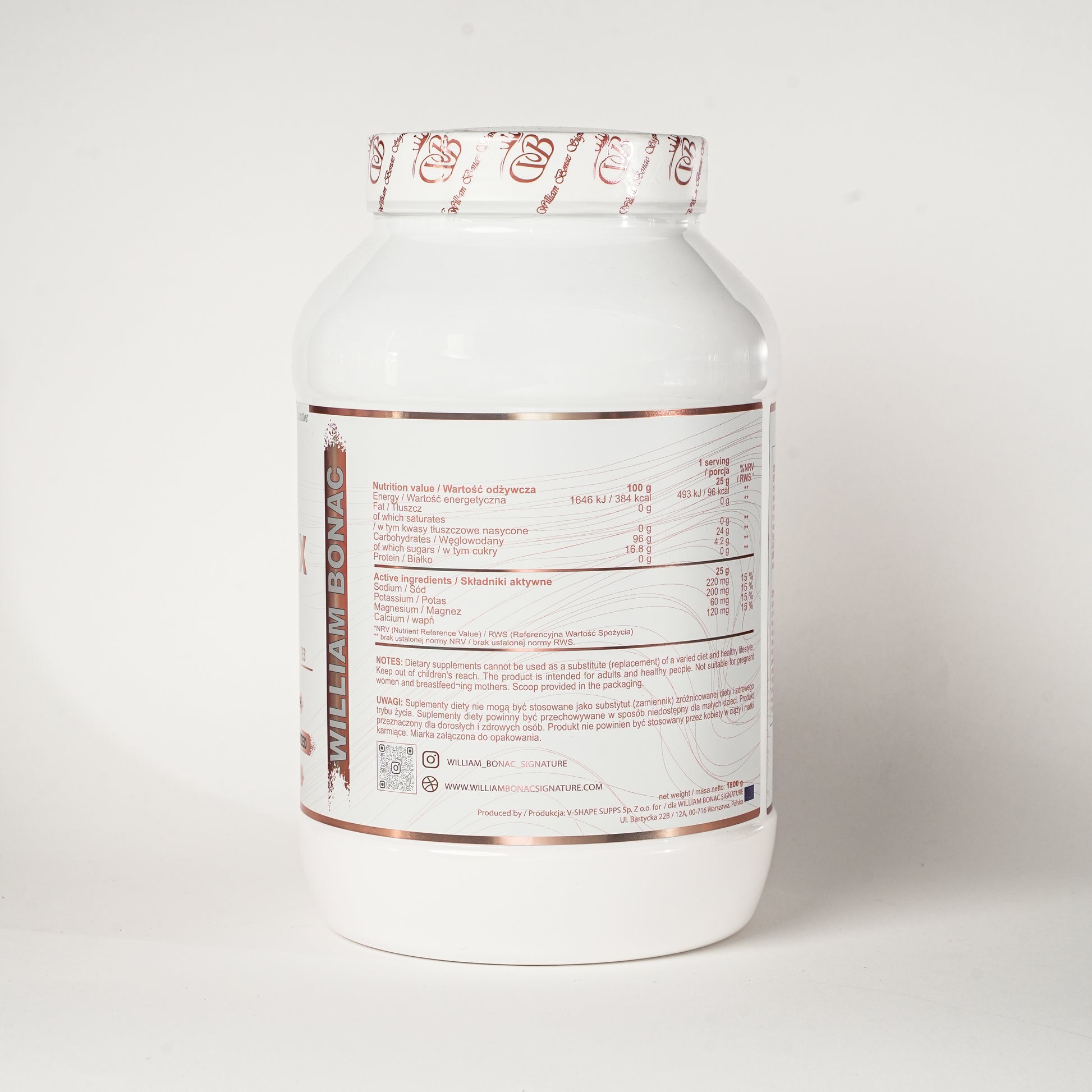 Complex Carbs Carbohydrates & Electrolytes Formula