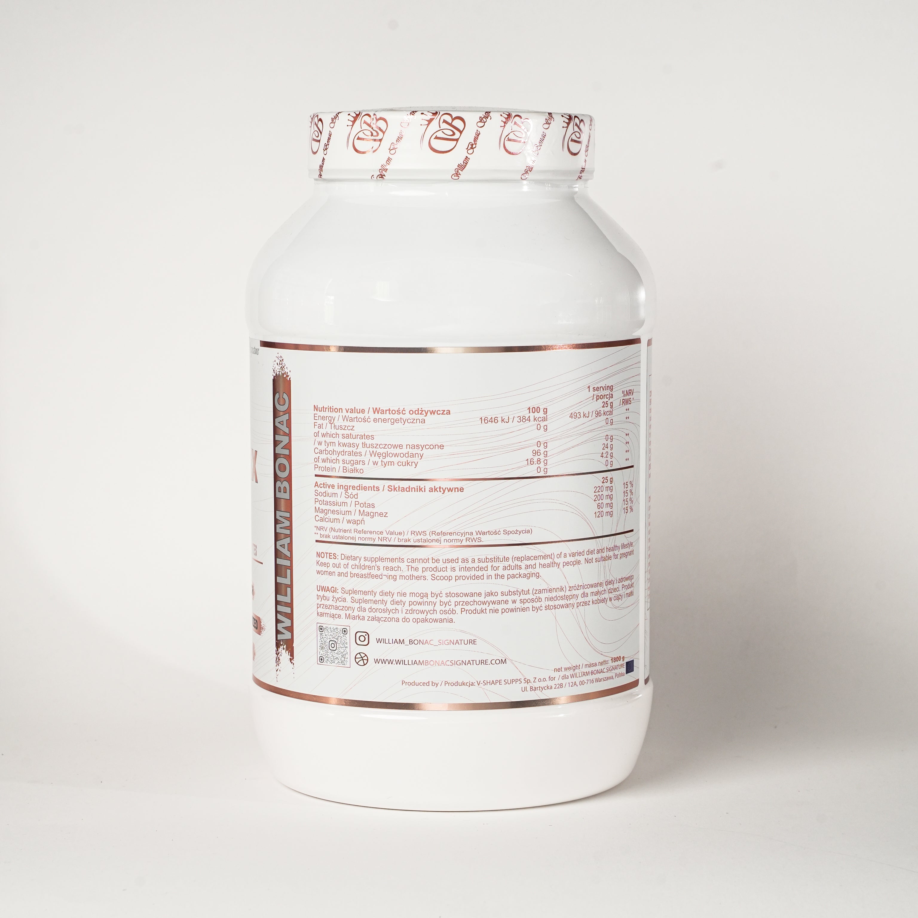 Complex Carbs Carbohydrates & Electrolytes Formula