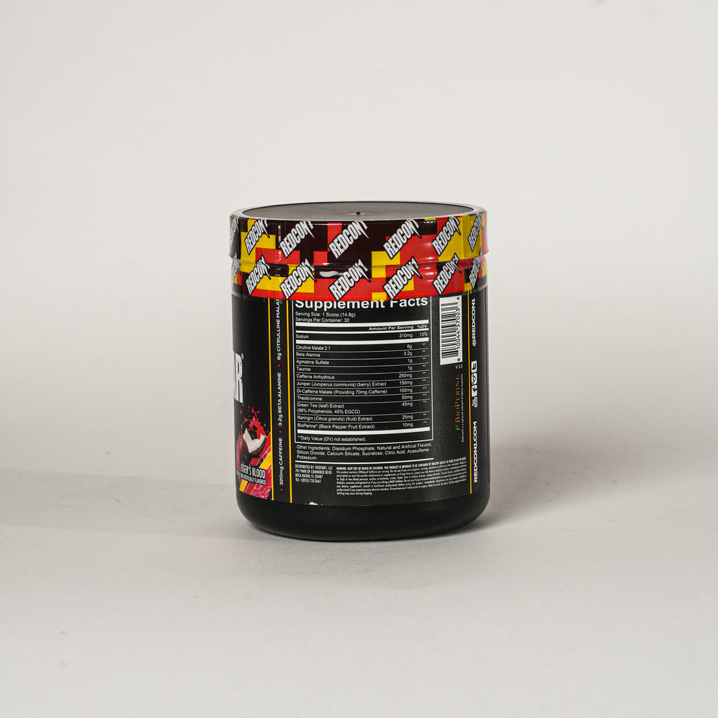 REDCON1 Total War Pre-Workout – Tiger's Blood