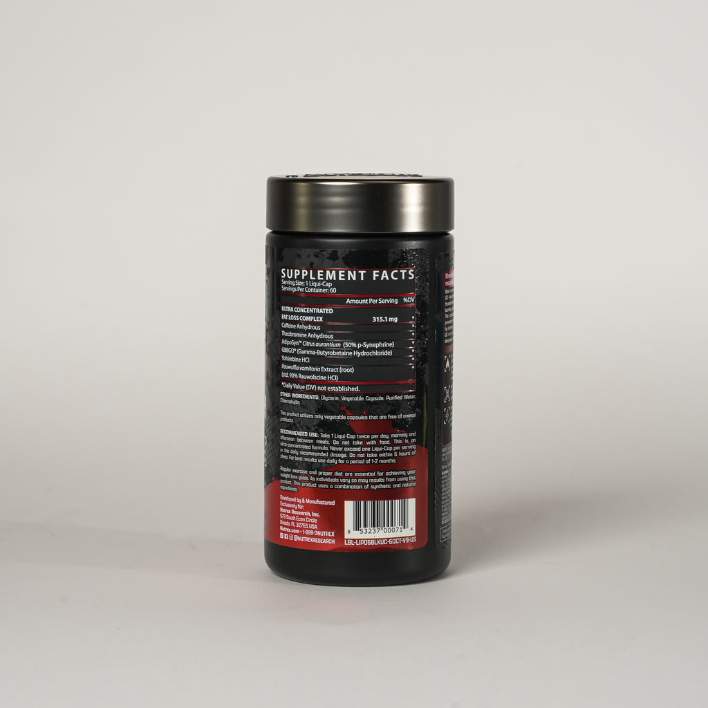 Nutrex Lipo-6 Black Ultra Concentrate – 60 Liquid Caps