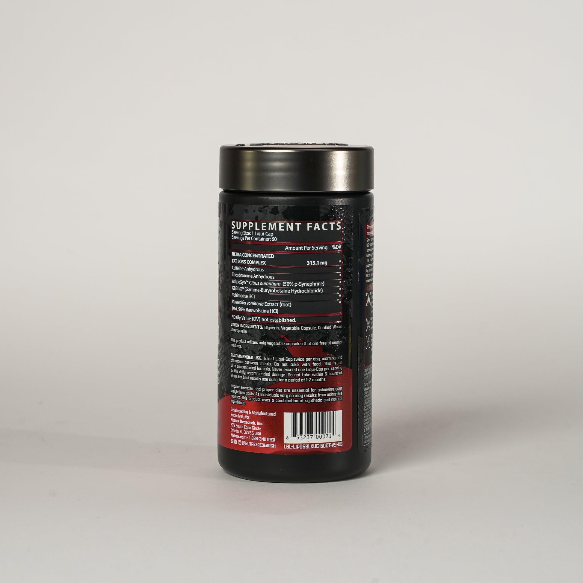 Nutrex Lipo-6 Black Ultra Concentrate – 60 Liquid Caps