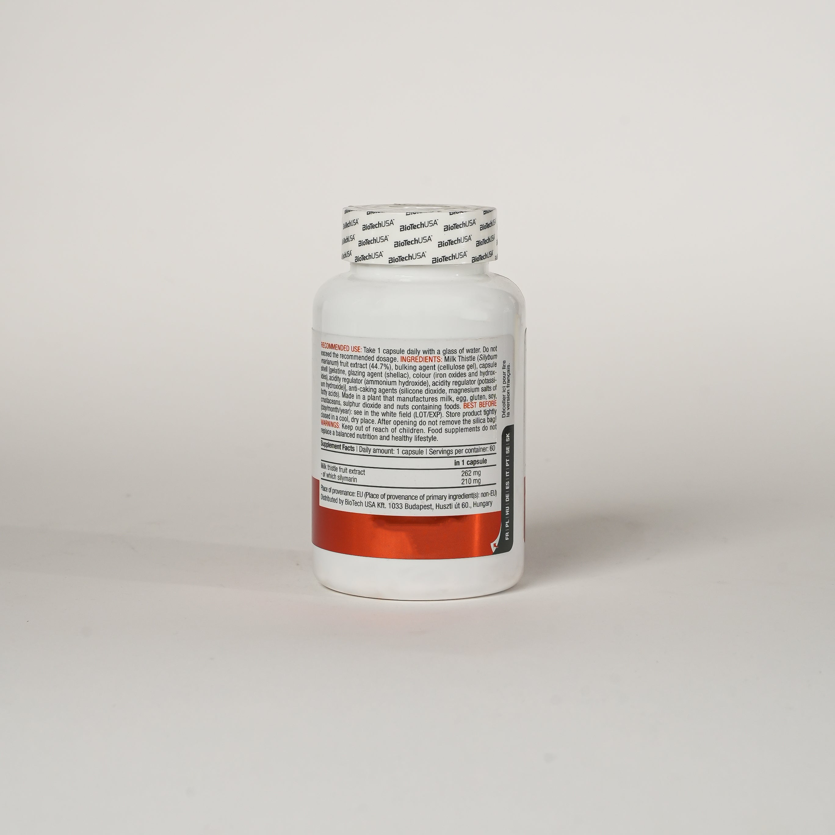 BioTechUSA Milk Thistle – 60 Capsules
