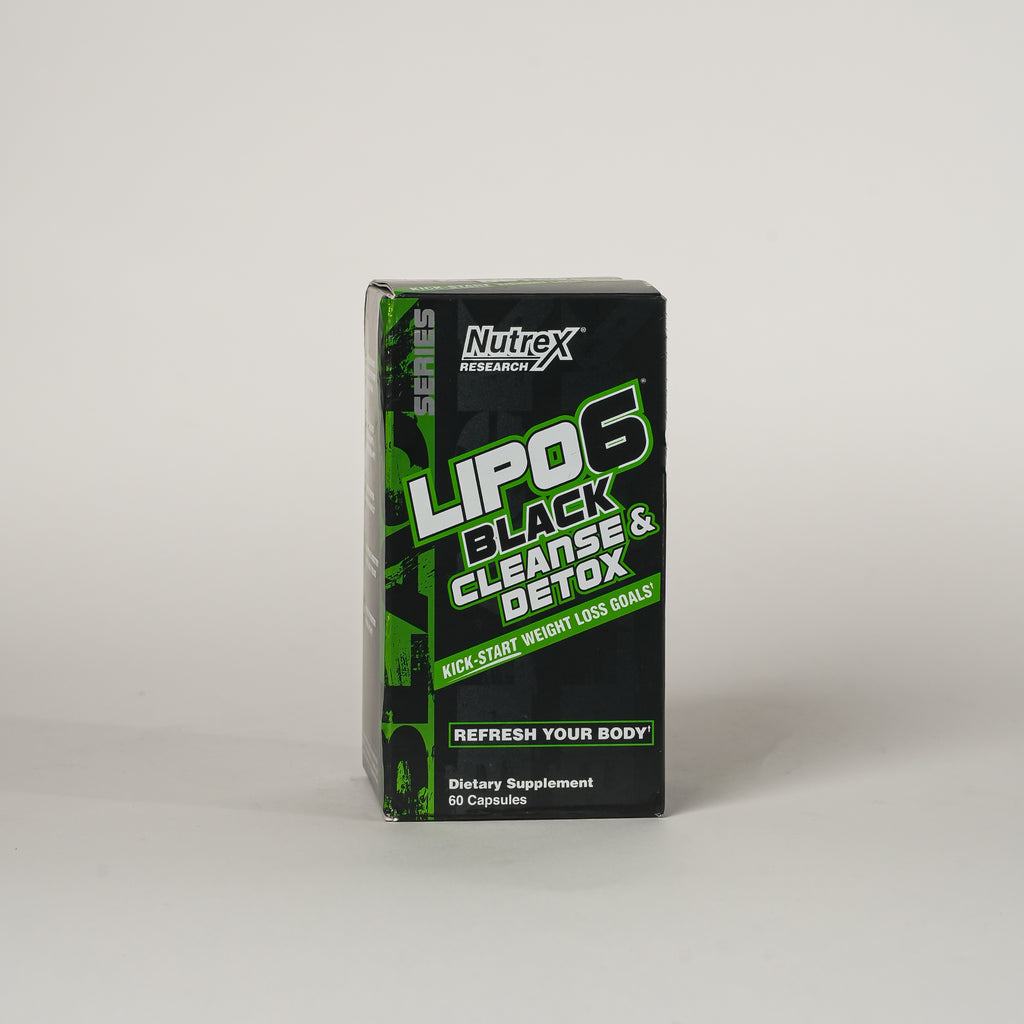 Nutrex Lipo-6 Black Cleanse & Detox – 60 Capsules