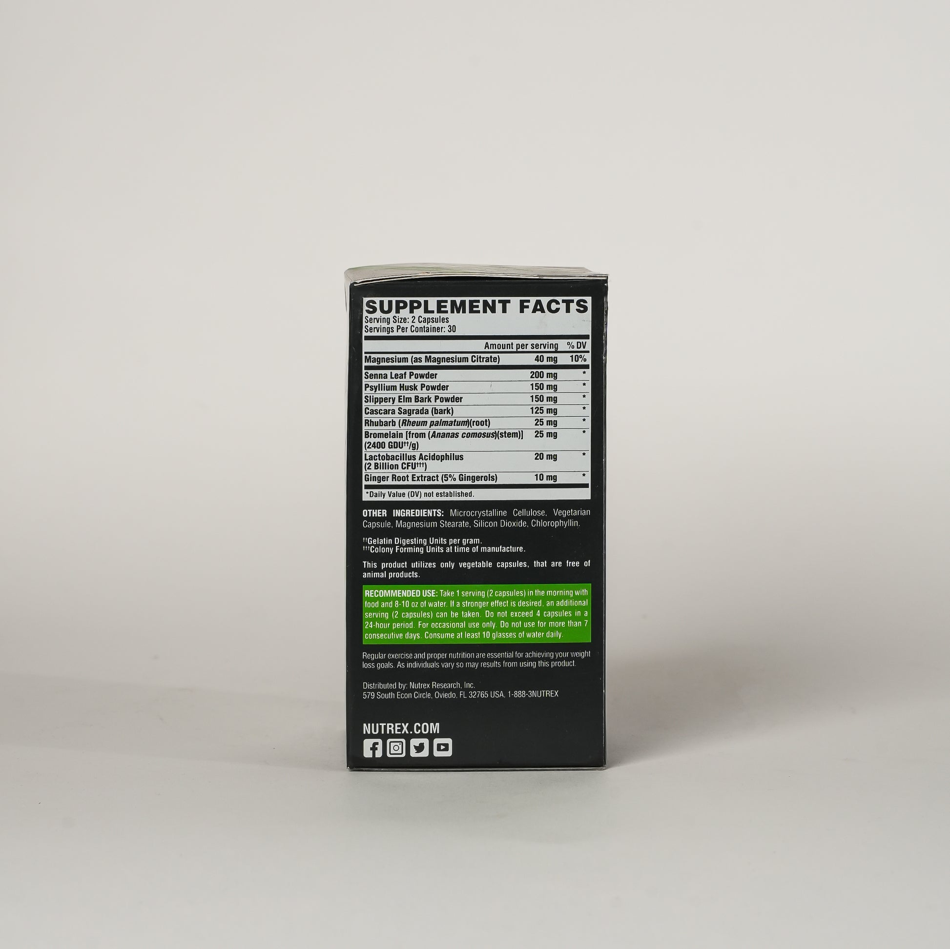 Nutrex Lipo-6 Black Cleanse & Detox – 60 Capsules