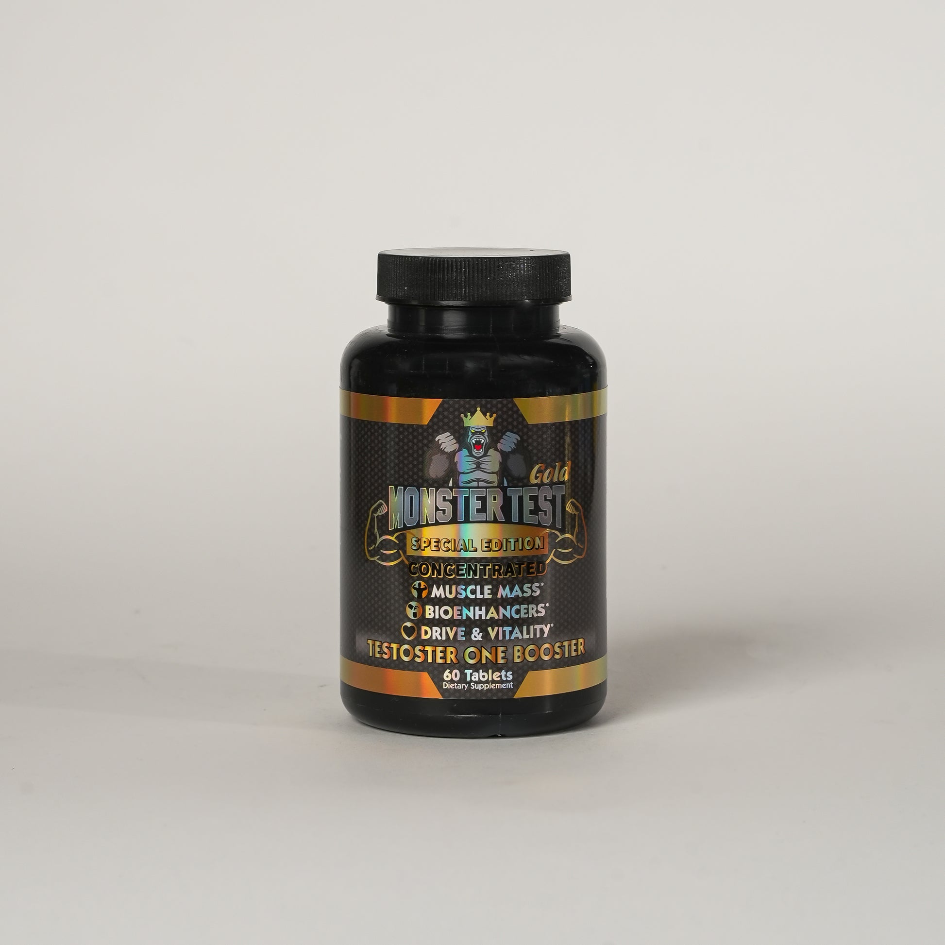 Monster Test Gold Testosterone Booster – 60 Tablets