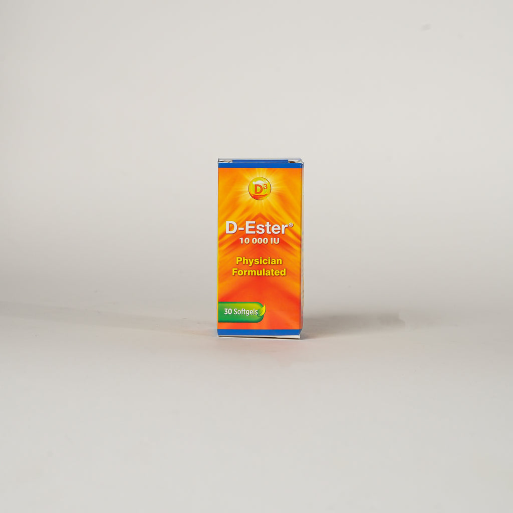 D-Ester Vitamin D3 10,000 IU – 30 Softgels