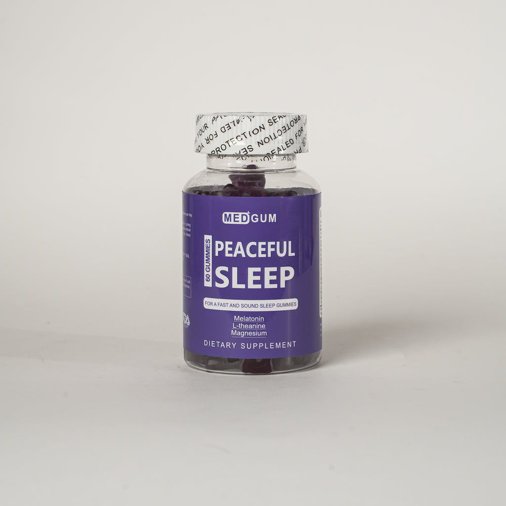 MEDGUM Peaceful Sleep Gummies – 60 Count