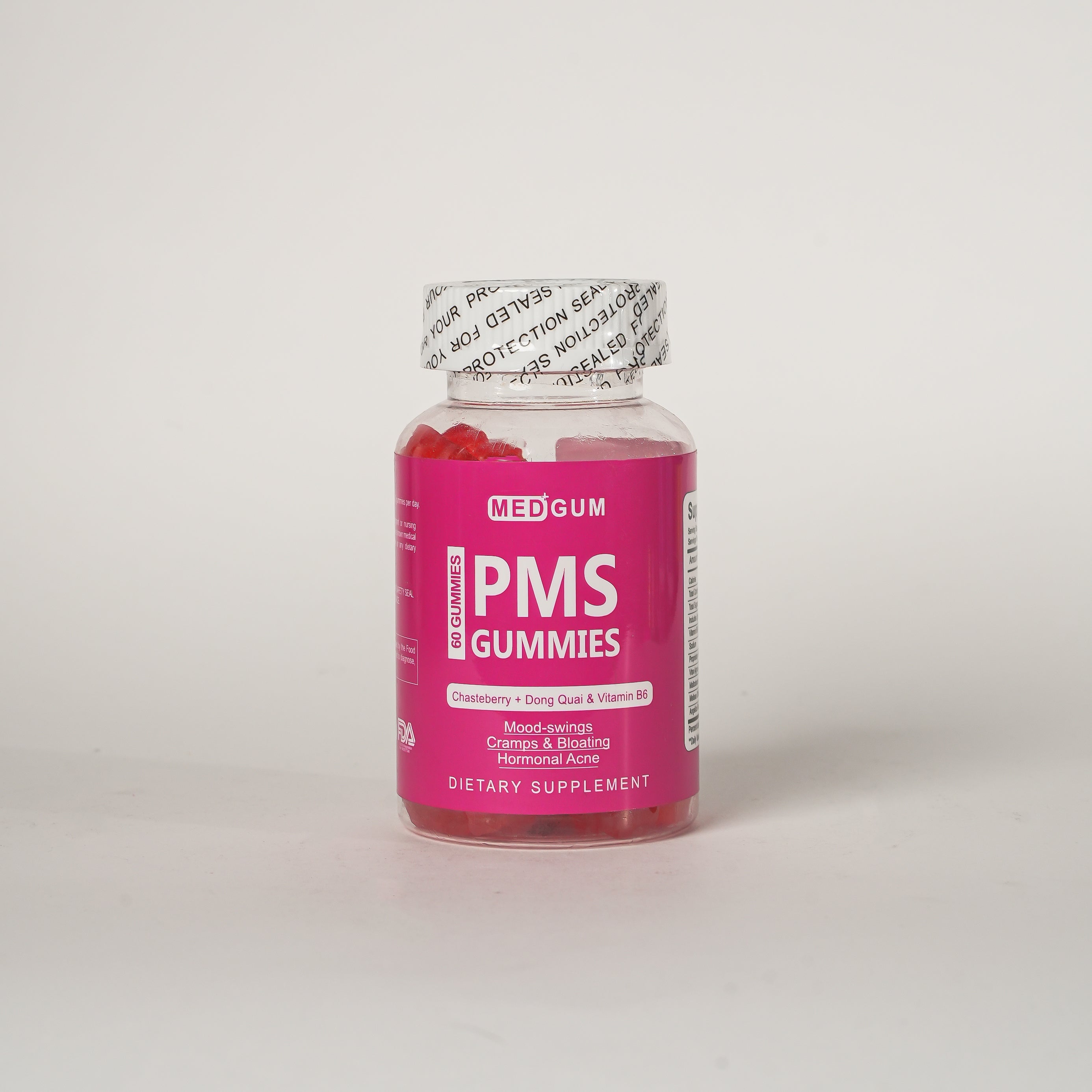 MEDGUM PMS Gummies – 60 Count