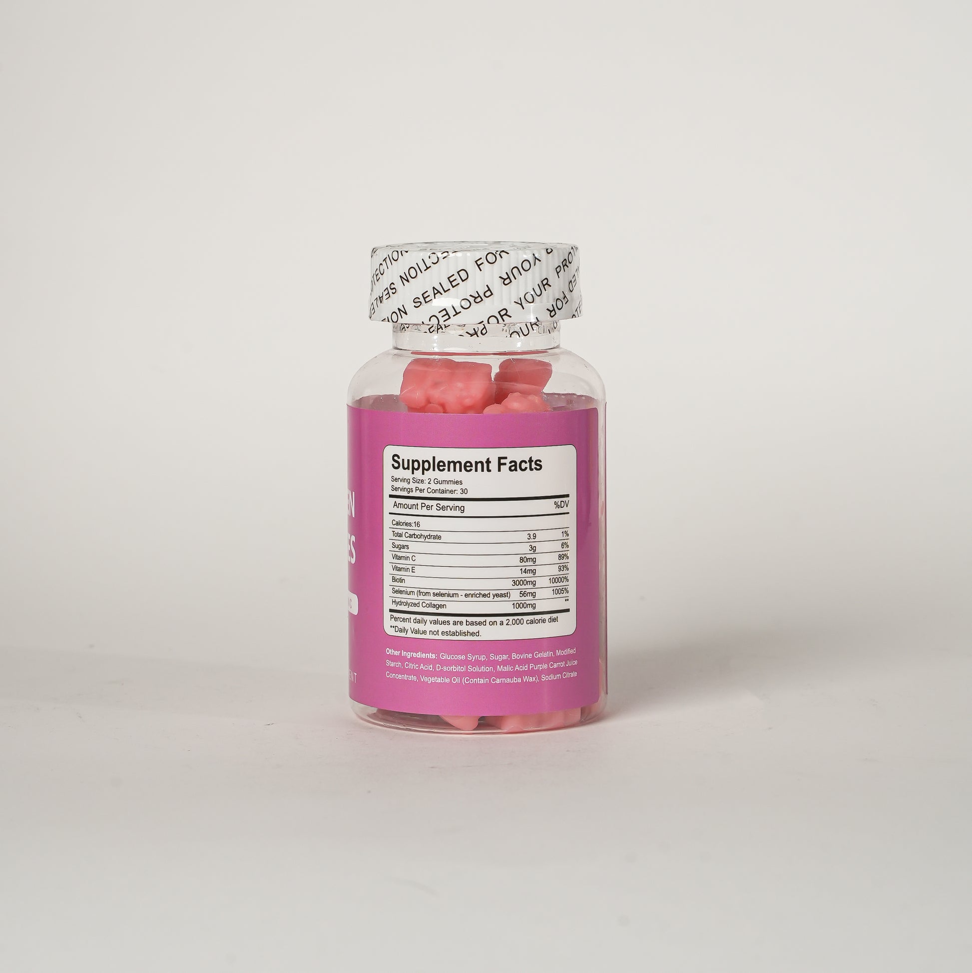 MEDGUM Collagen Gummies Type 1 & 3 – 60 Count