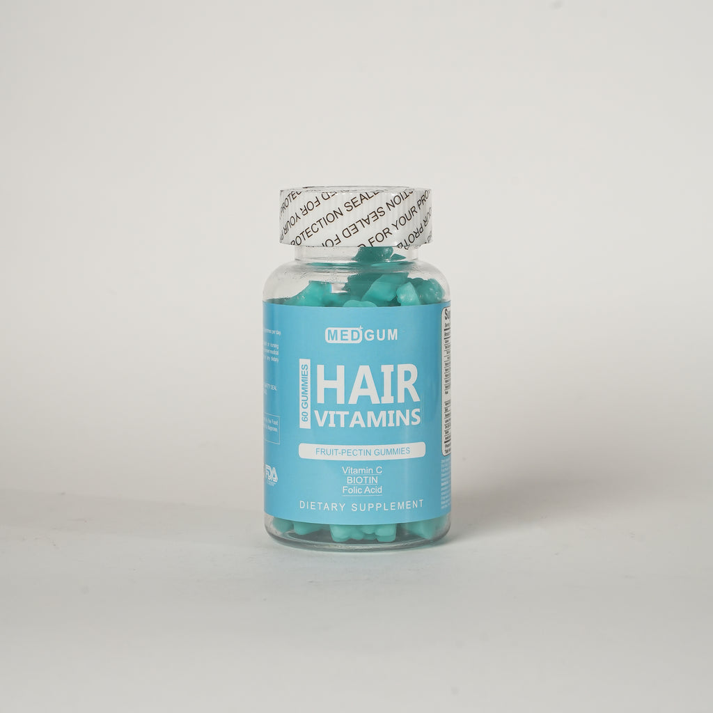 MEDGUM Hair Vitamins Gummies – 60 Count