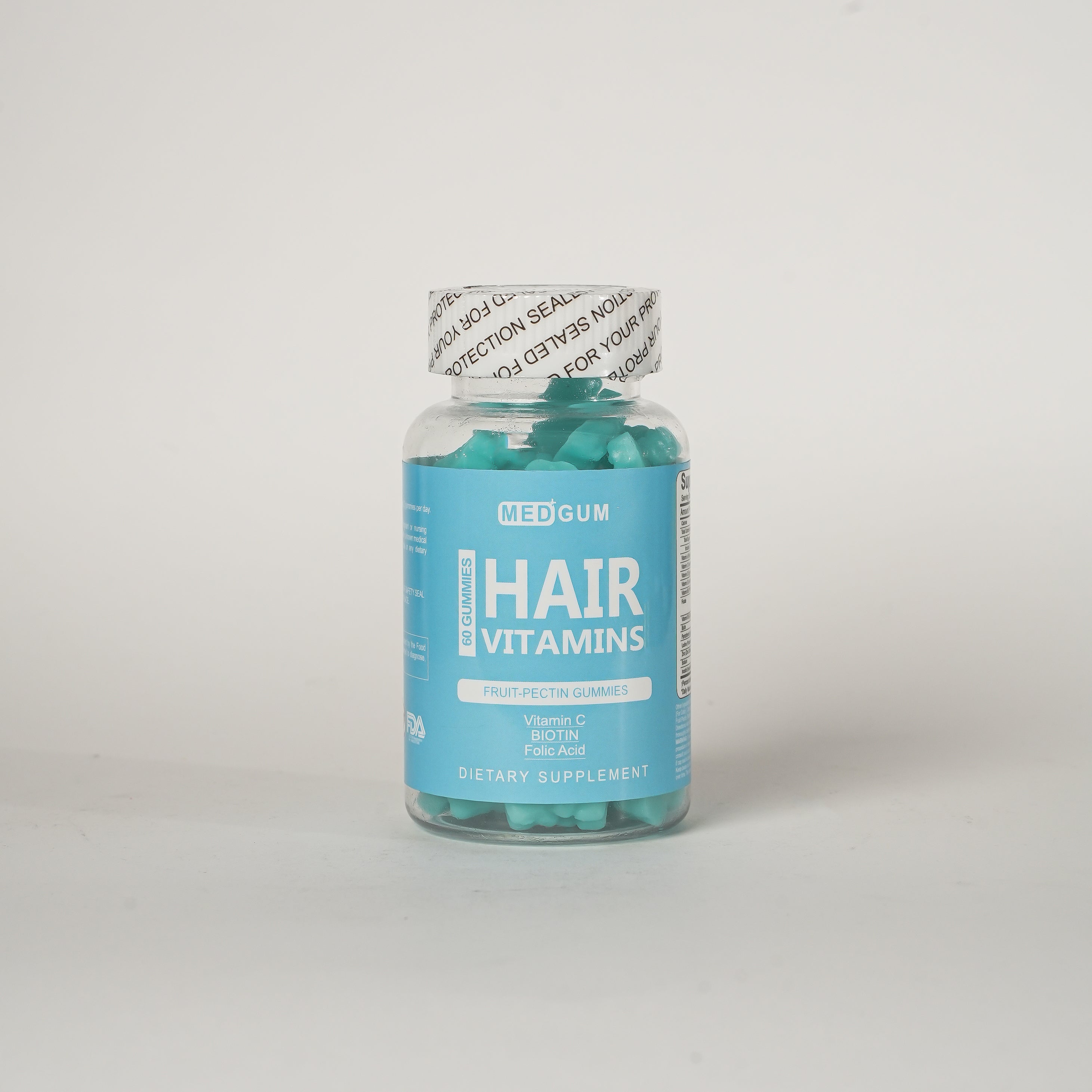 MEDGUM Hair Vitamins Gummies – 60 Count