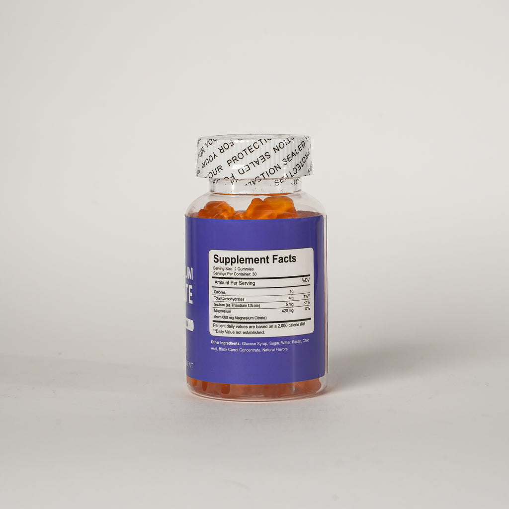 MEDGUM Magnesium Citrate Gummies – 60 Count