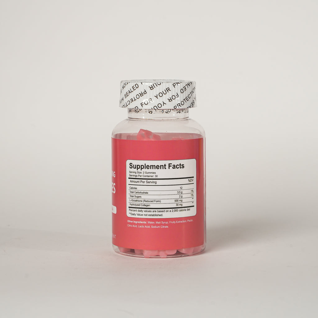 MEDGUM Skin Whitening Gummies – 60 Count