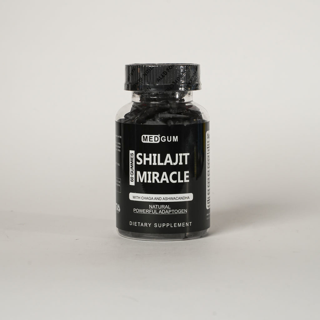 MEDGUM Shilajit Miracle Gummies – 60 Count