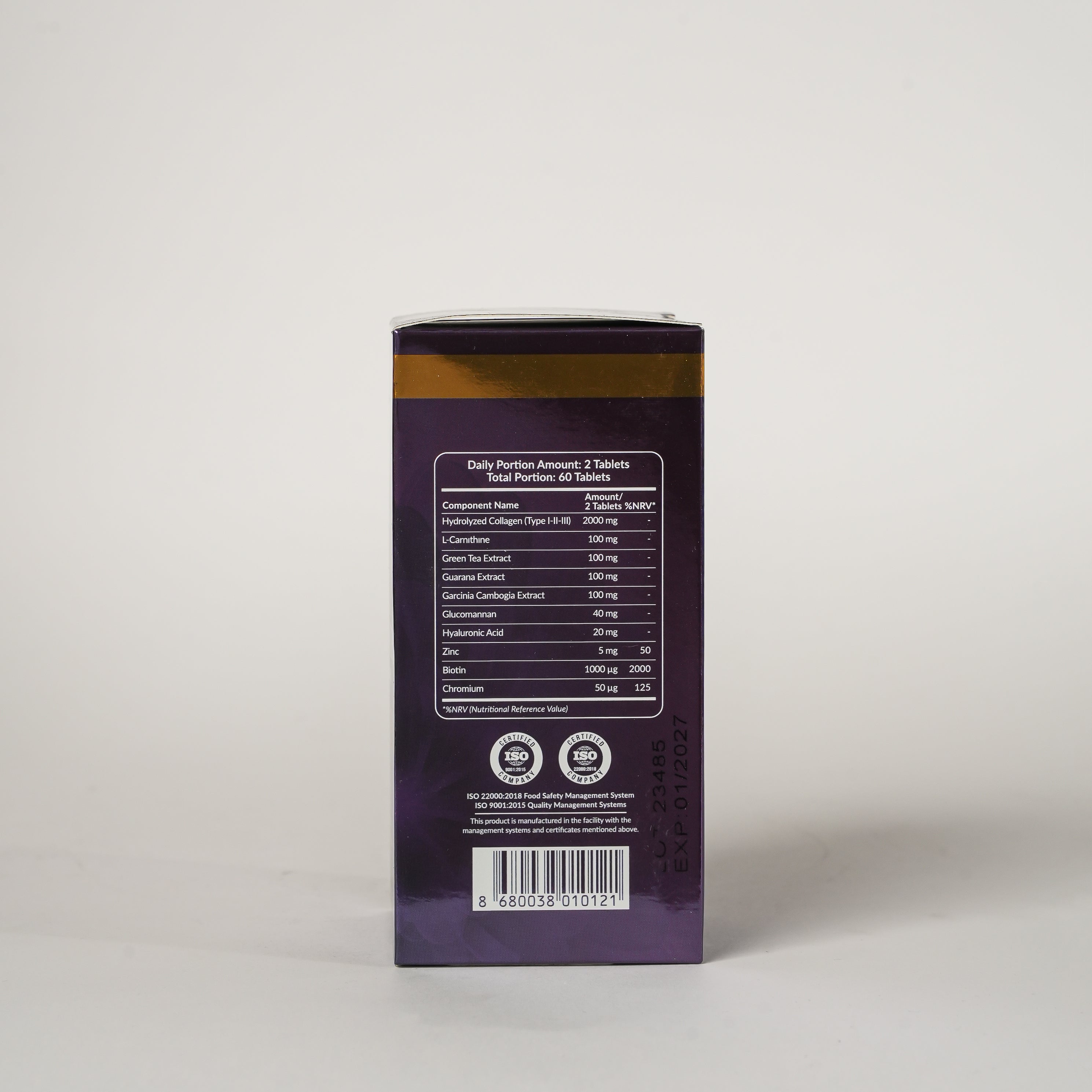 Panacea Hydrolyzed Collagen Type 1, 2, 3 – 60 Tablets
