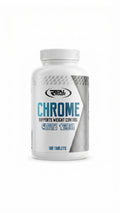 Real Pharm Chrome | Weight Control & Metabolism Support (180 Tablets)