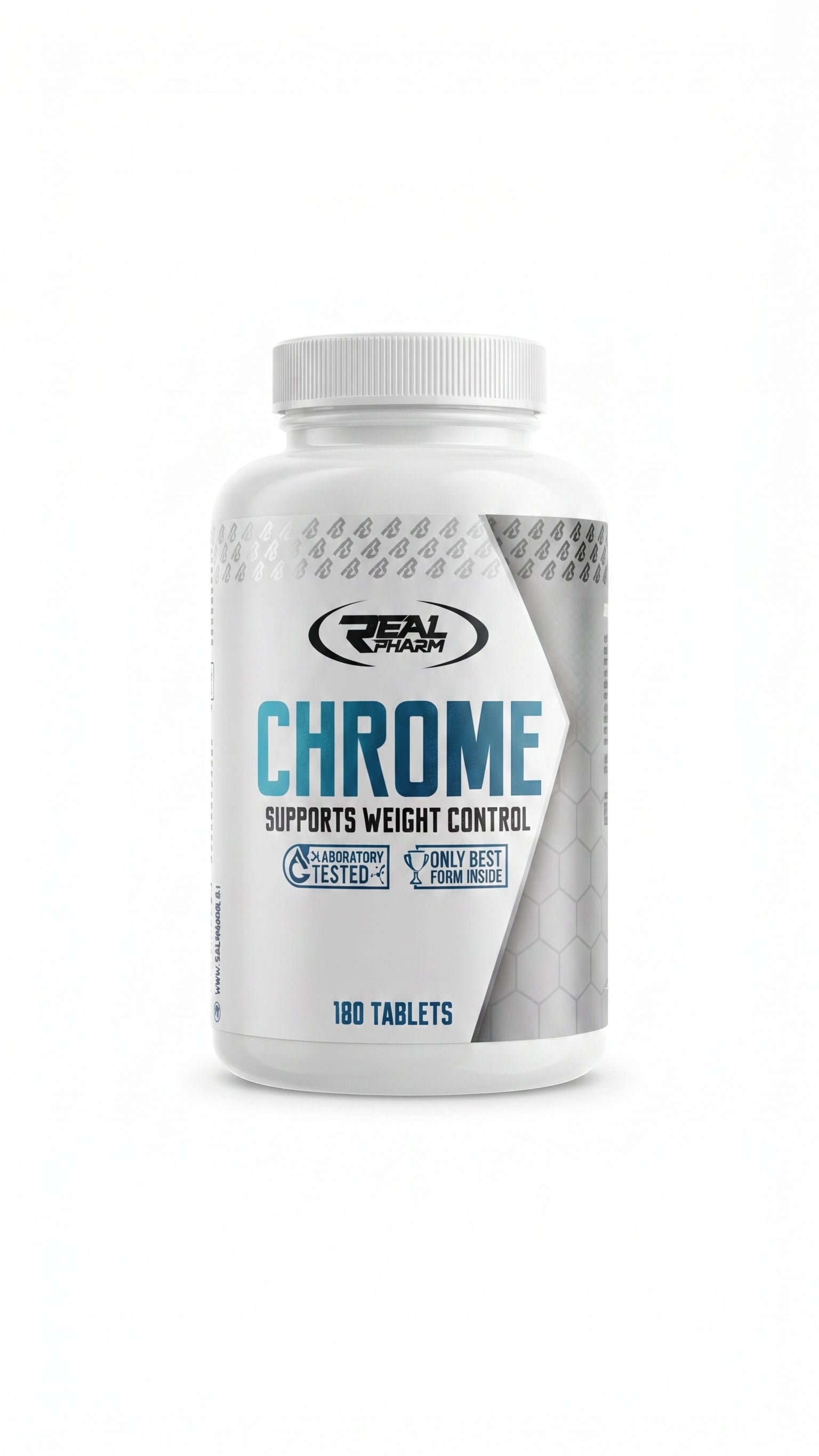 Real Pharm Chrome | Weight Control & Metabolism Support (180 Tablets)