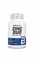 BioTechUSA Zinc Duo | 25mg Dual-Source Zinc Supplement | 60 Tablets