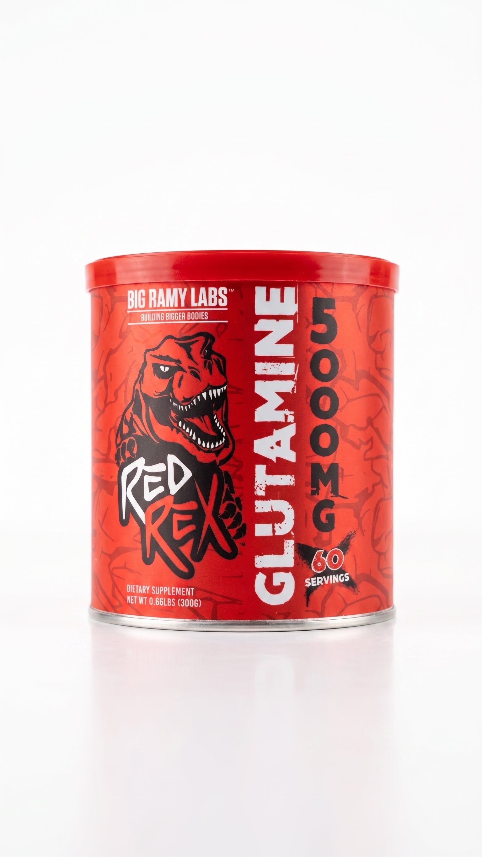 Big Ramy Labs Red Rex Glutamine 5000mg - 60 Servings (300g)
